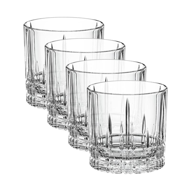 Spiegelau & Nachtmann Perfect Serve Lot De 4 Verres à Whisky 270 Ml - Verres Cristal Allemands